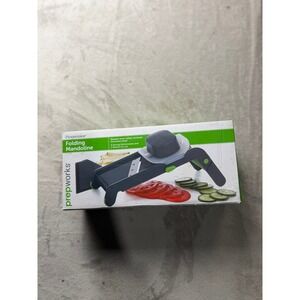 Progressive Prepworks Folding Mandoline Slicer Gray Green HGT-20 New in Box